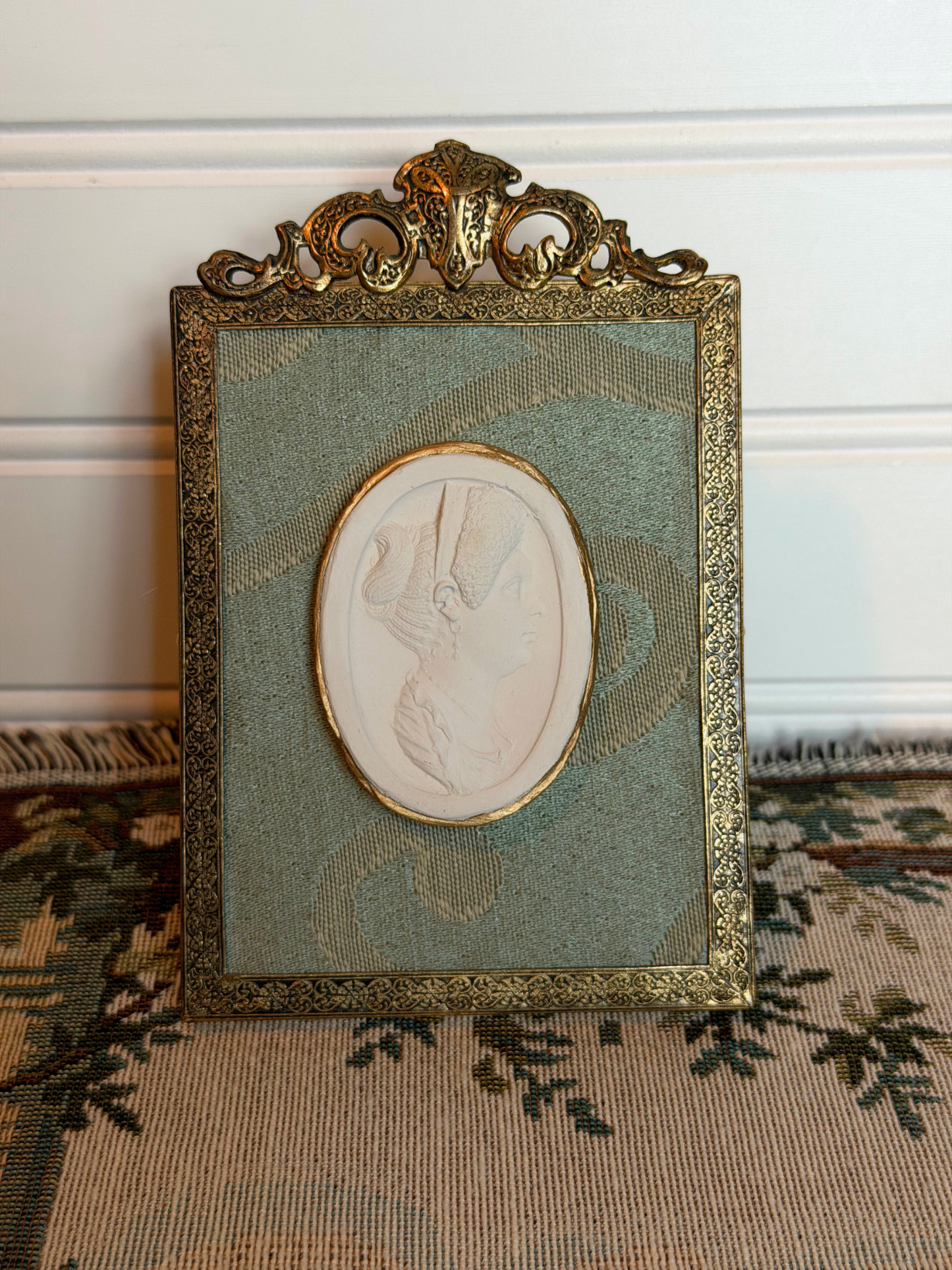 Framed Flavia Intaglio