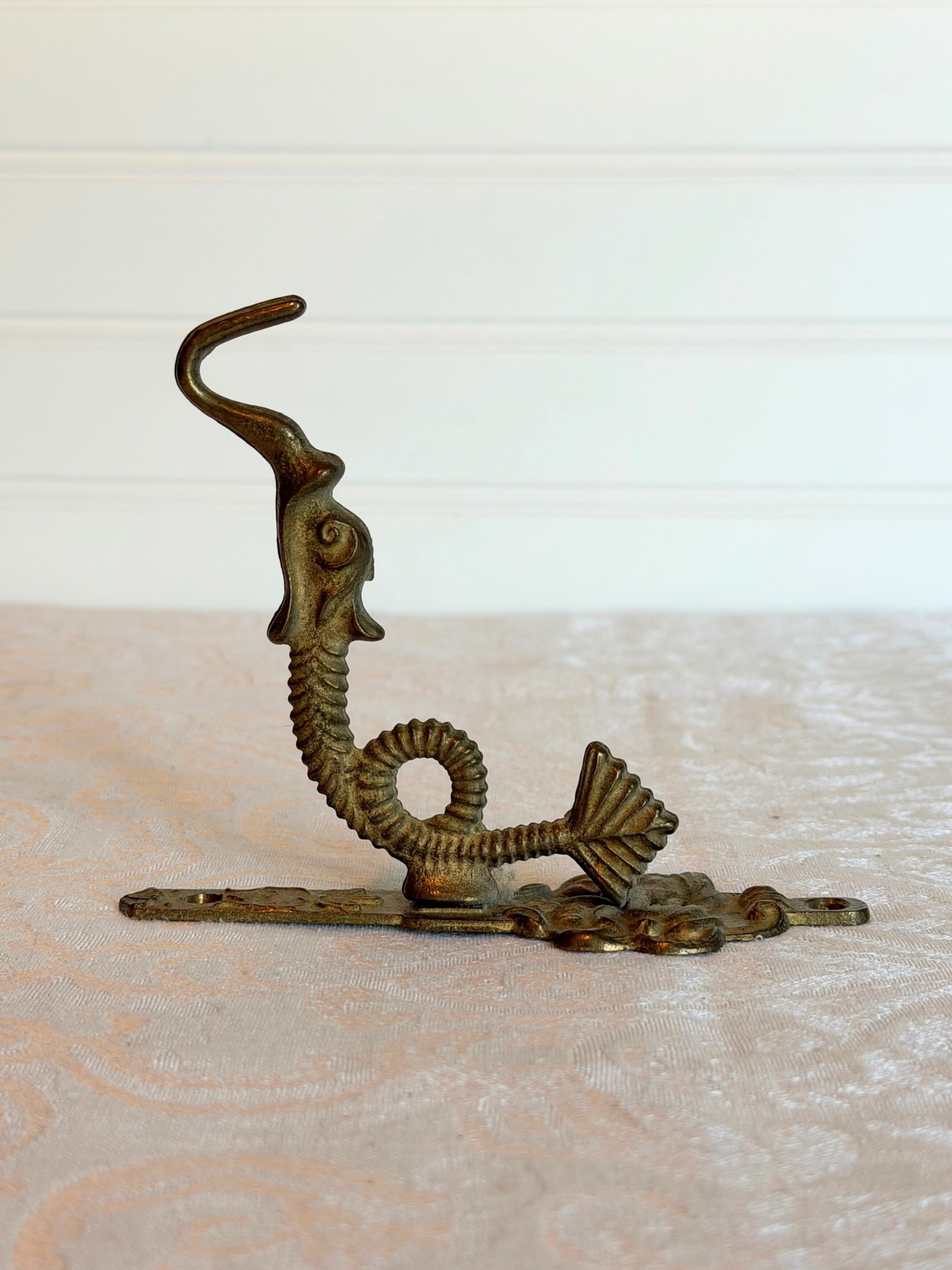 Dark Brass Faces & Dragon Wall Hook