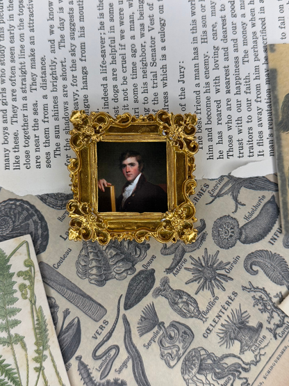 Mini Portrait of a Man Magnet