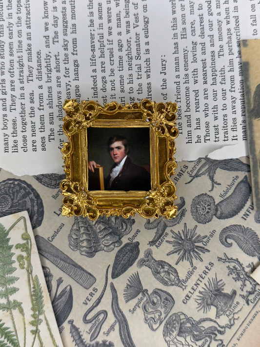 Mini Portrait of a Man Magnet