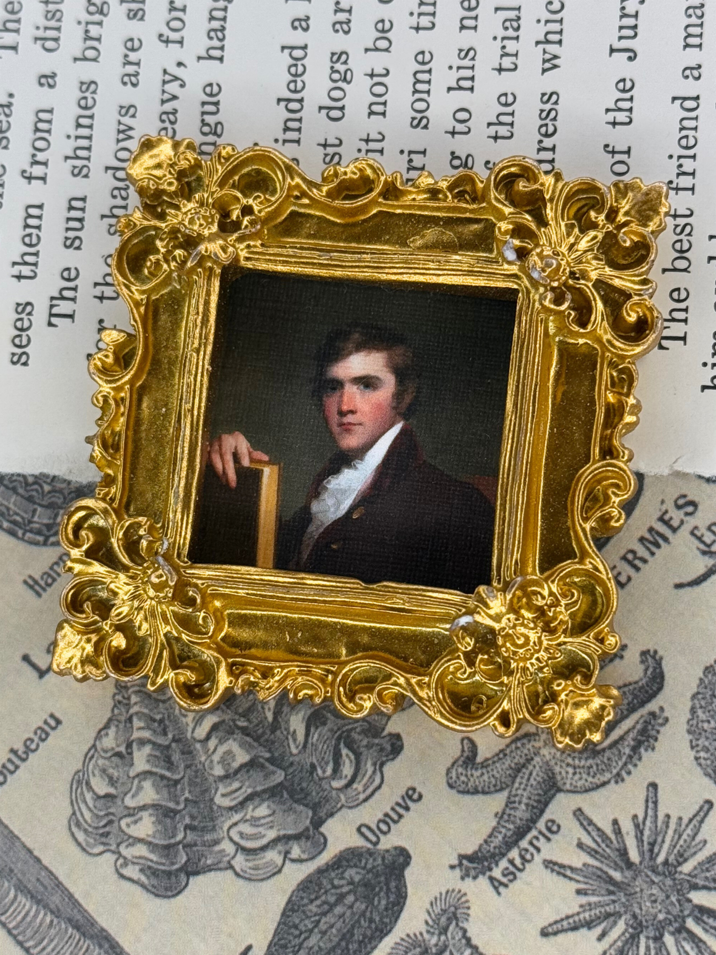 Mini Portrait of a Man Magnet