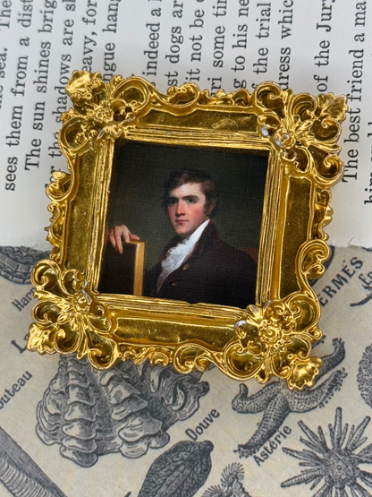 Mini Portrait of a Man Magnet