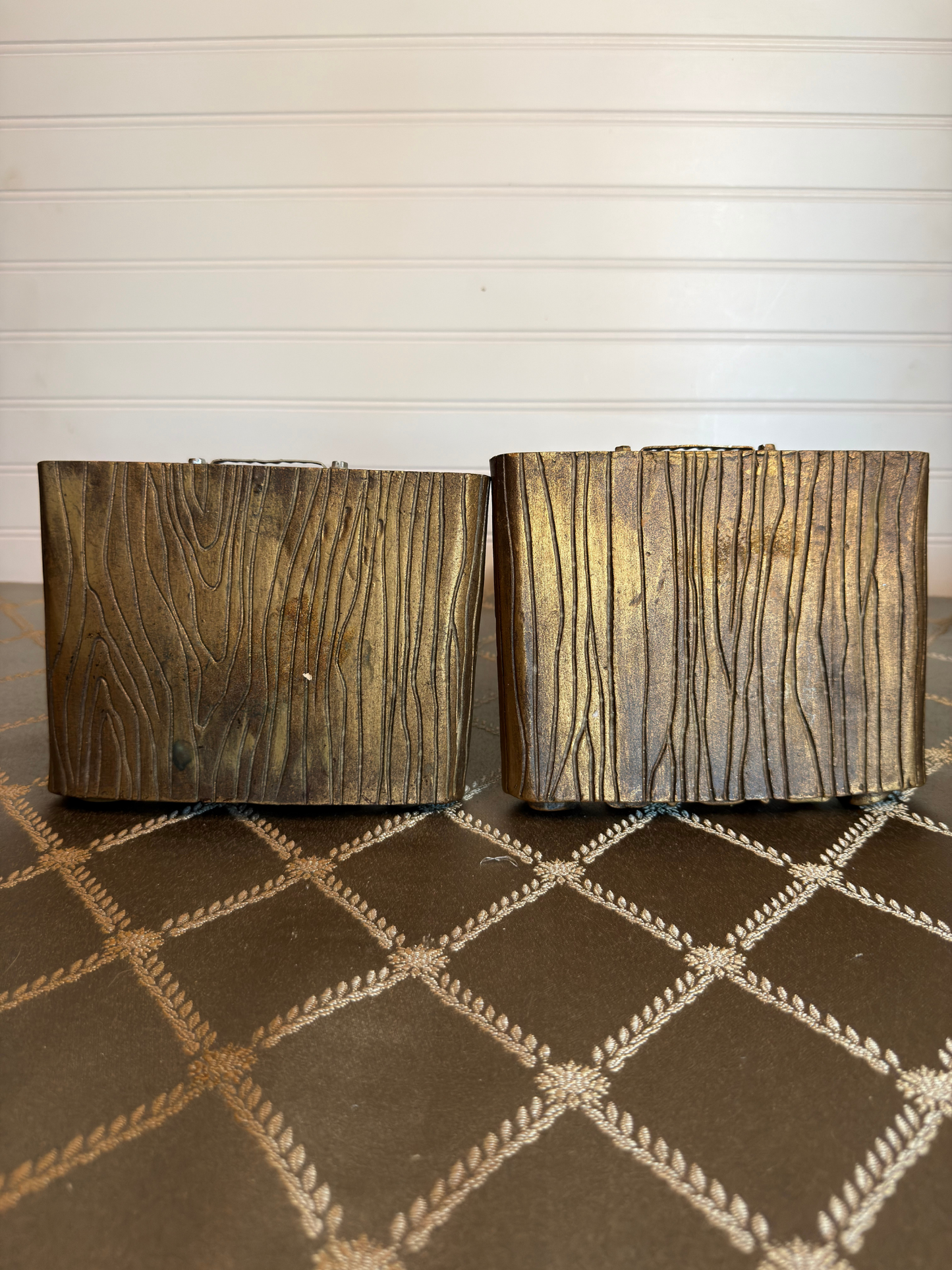 Pair of Neoclassical Wall Shelves