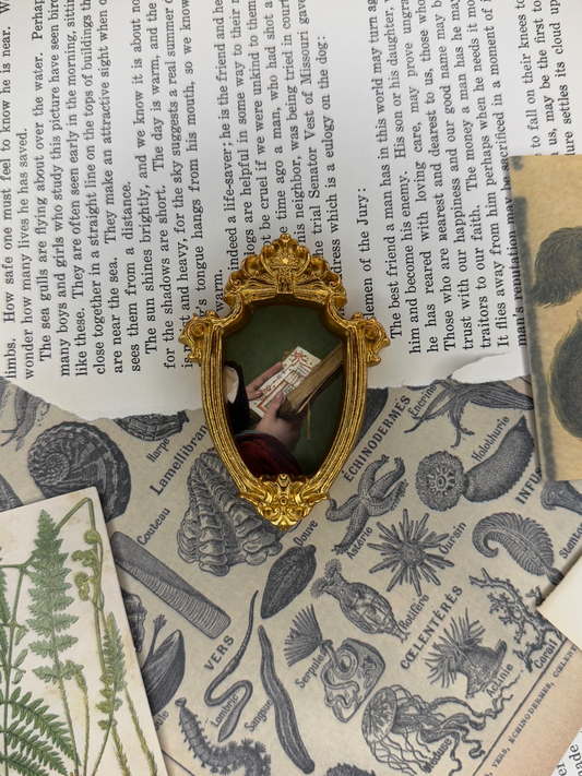 Mini Reading Book Magnet