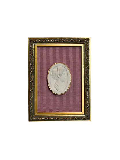 Framed Flavia Intaglio