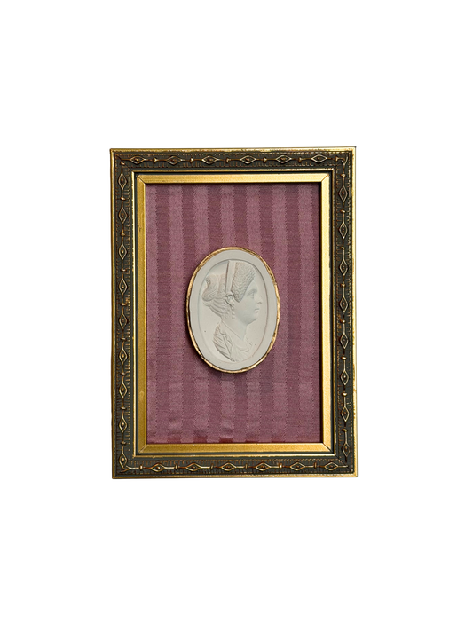 Framed Flavia Intaglio