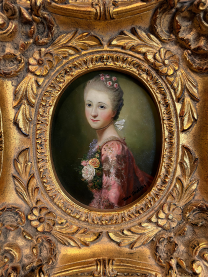 Portrait of a Lady Reproduction Painting (Reserved)