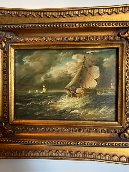 Ship Oil Painting #1