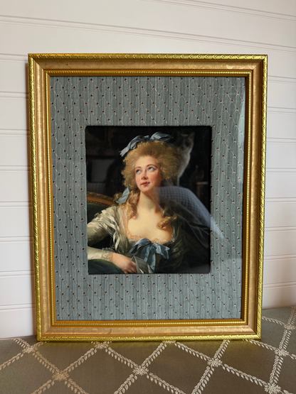Framed Portrait of Madame Grande Print