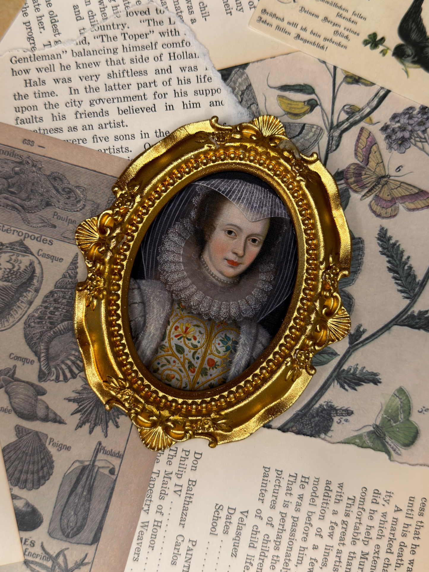 Small Lady Bell Magnet