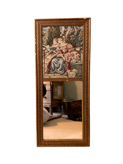 Tapestry Trumeau Mirror #1