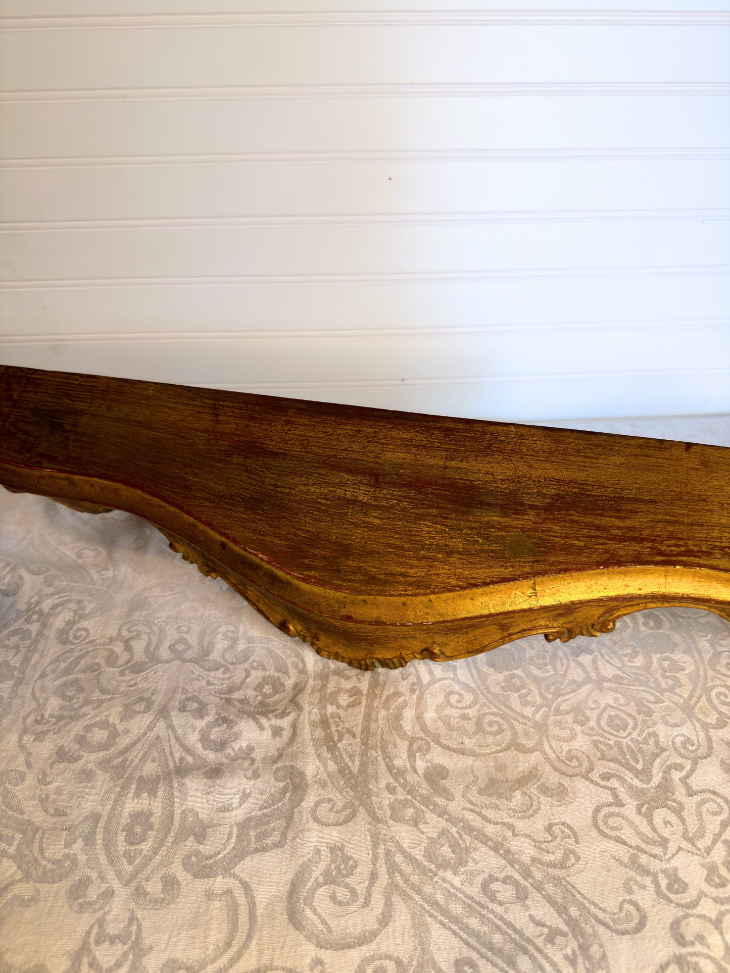 Gilt Wood Florentine Wall Shelf