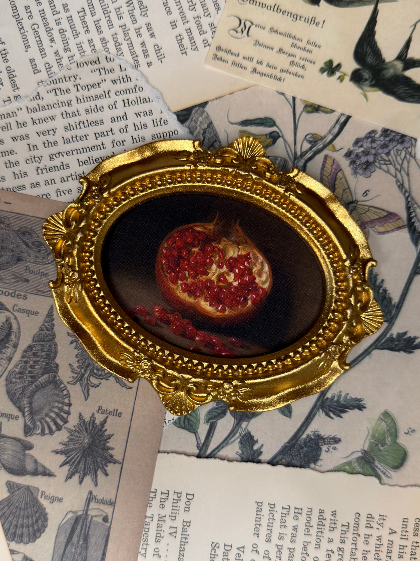 Small Pomegranate Magnet