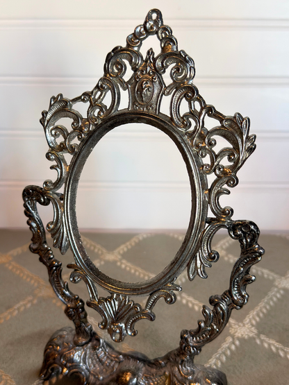 Made in Italy Silver Plated Frame Stand