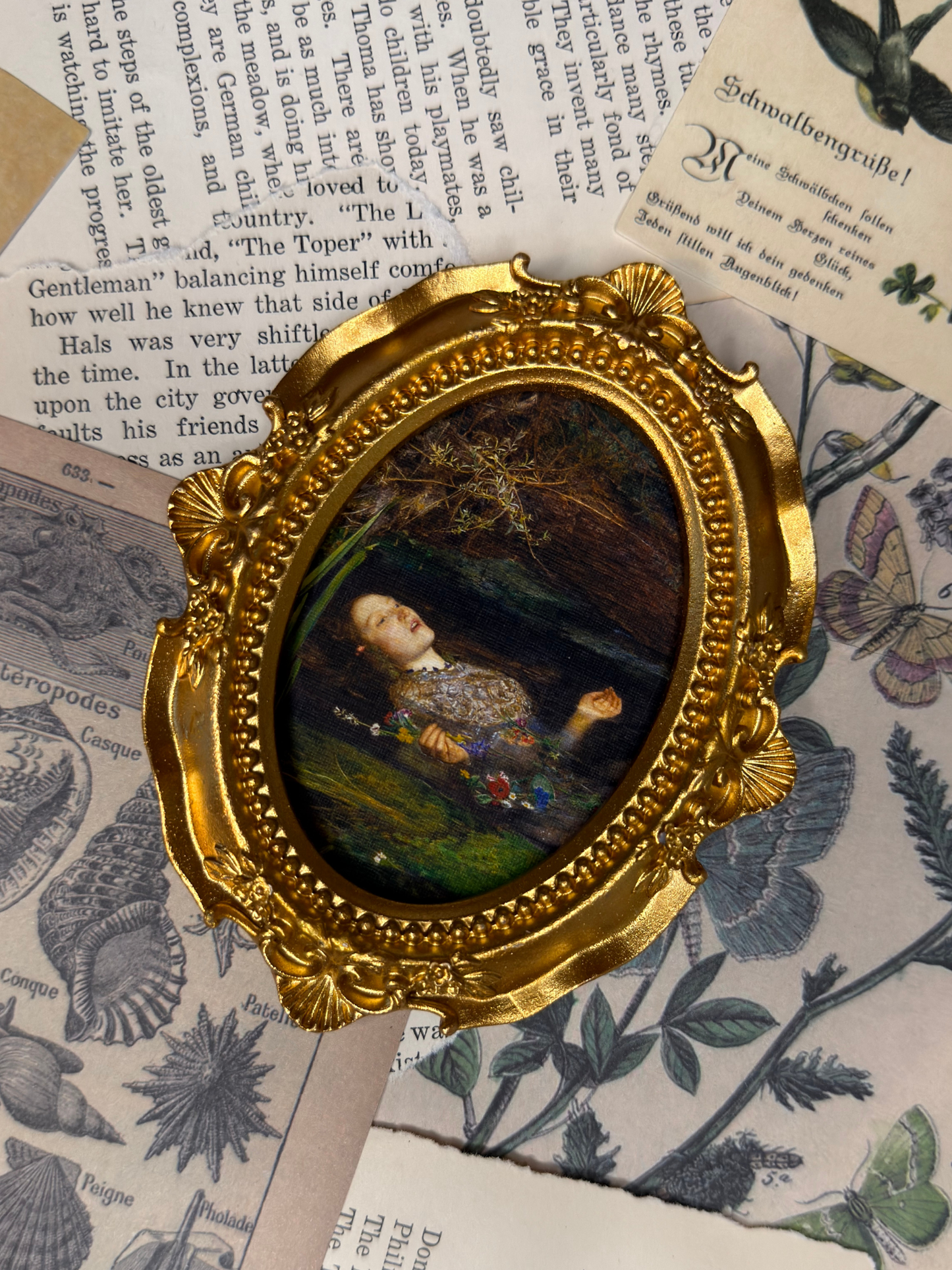 Small Ophelia Magnet