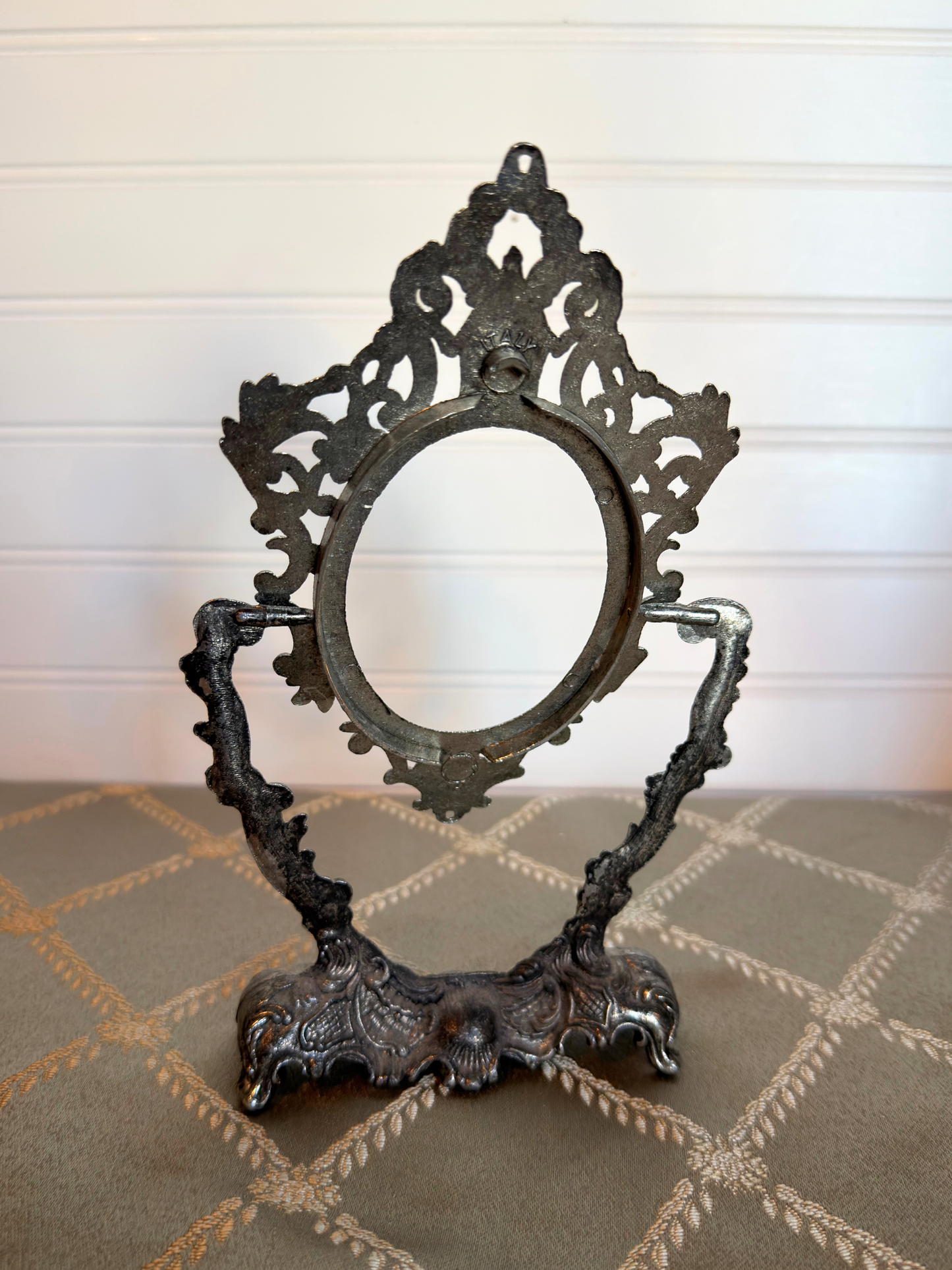 Made in Italy Silver Plated Frame Stand