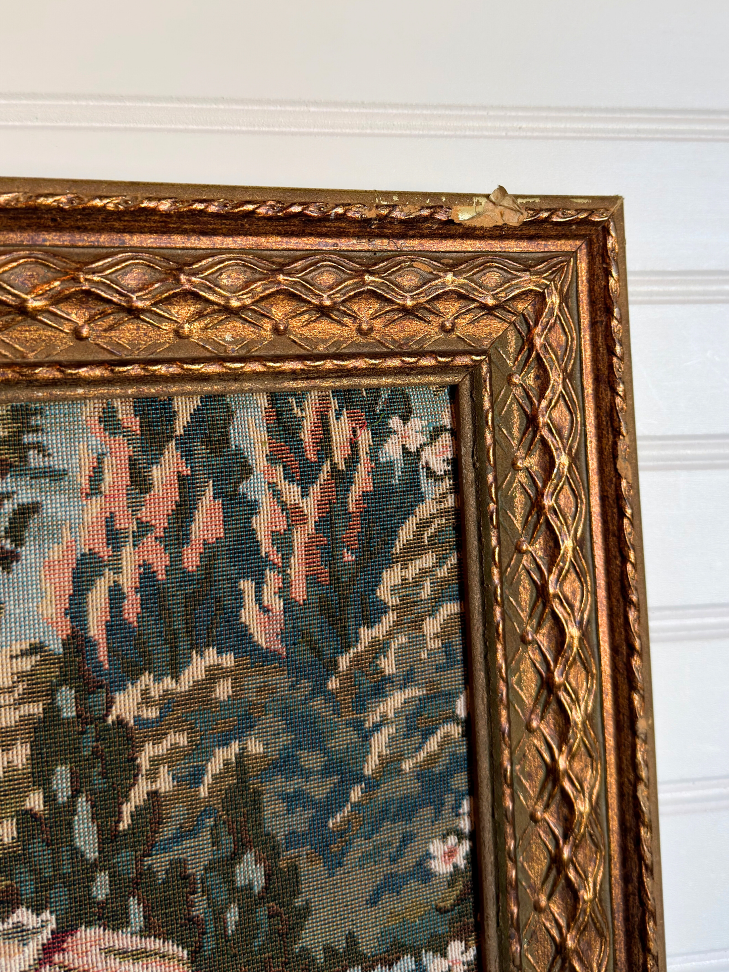 Tapestry Trumeau Mirror #1