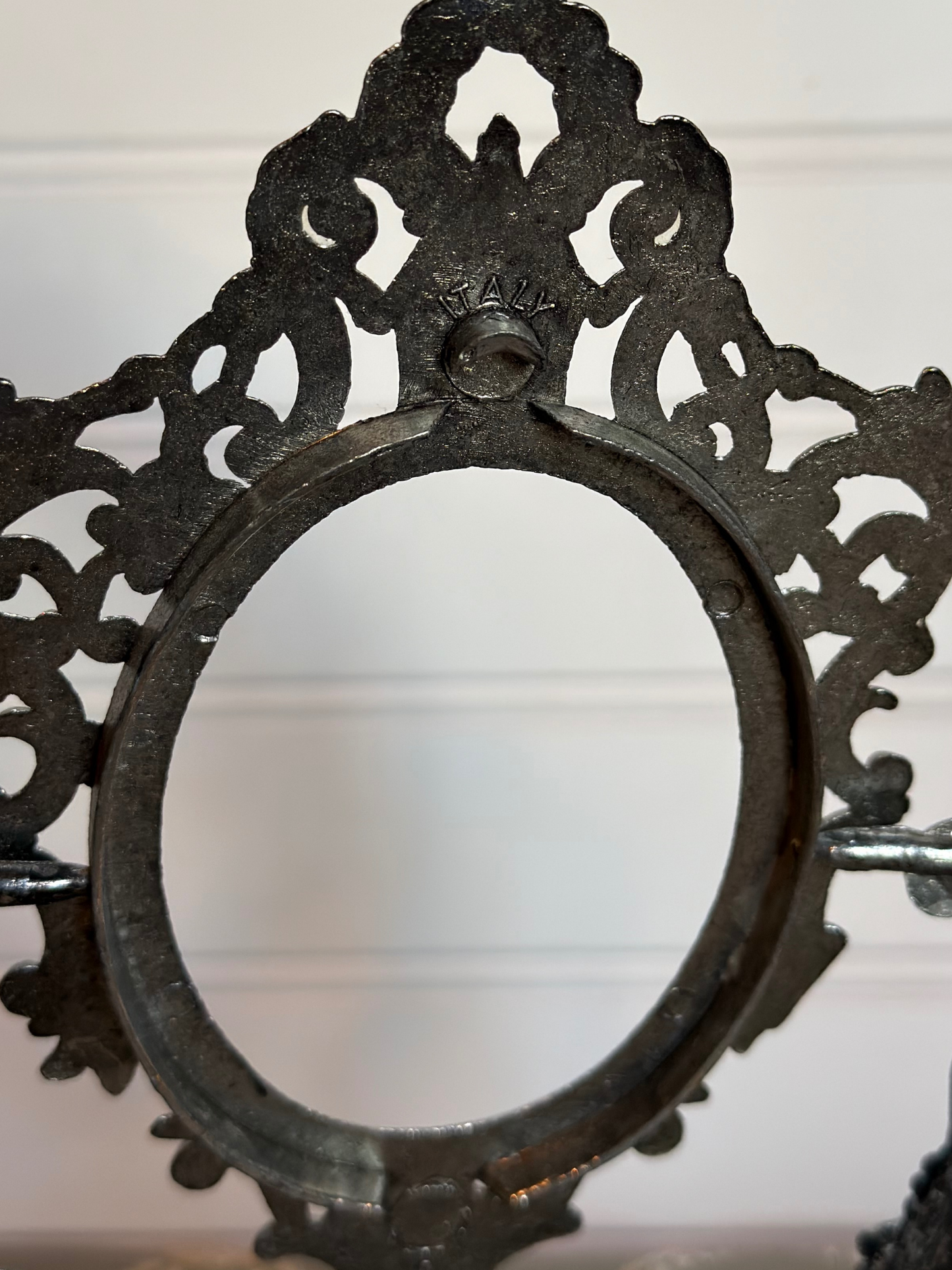 Made in Italy Silver Plated Frame Stand