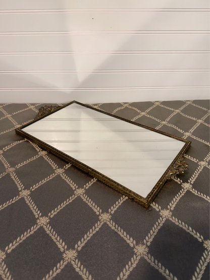 Ormolu Cherub Vanity Mirror Tray