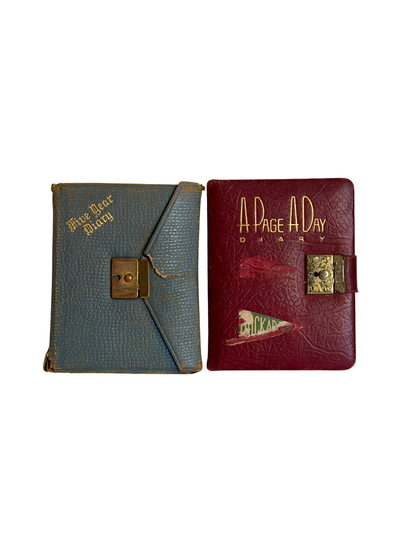 Pair of Late 1930's Diaries