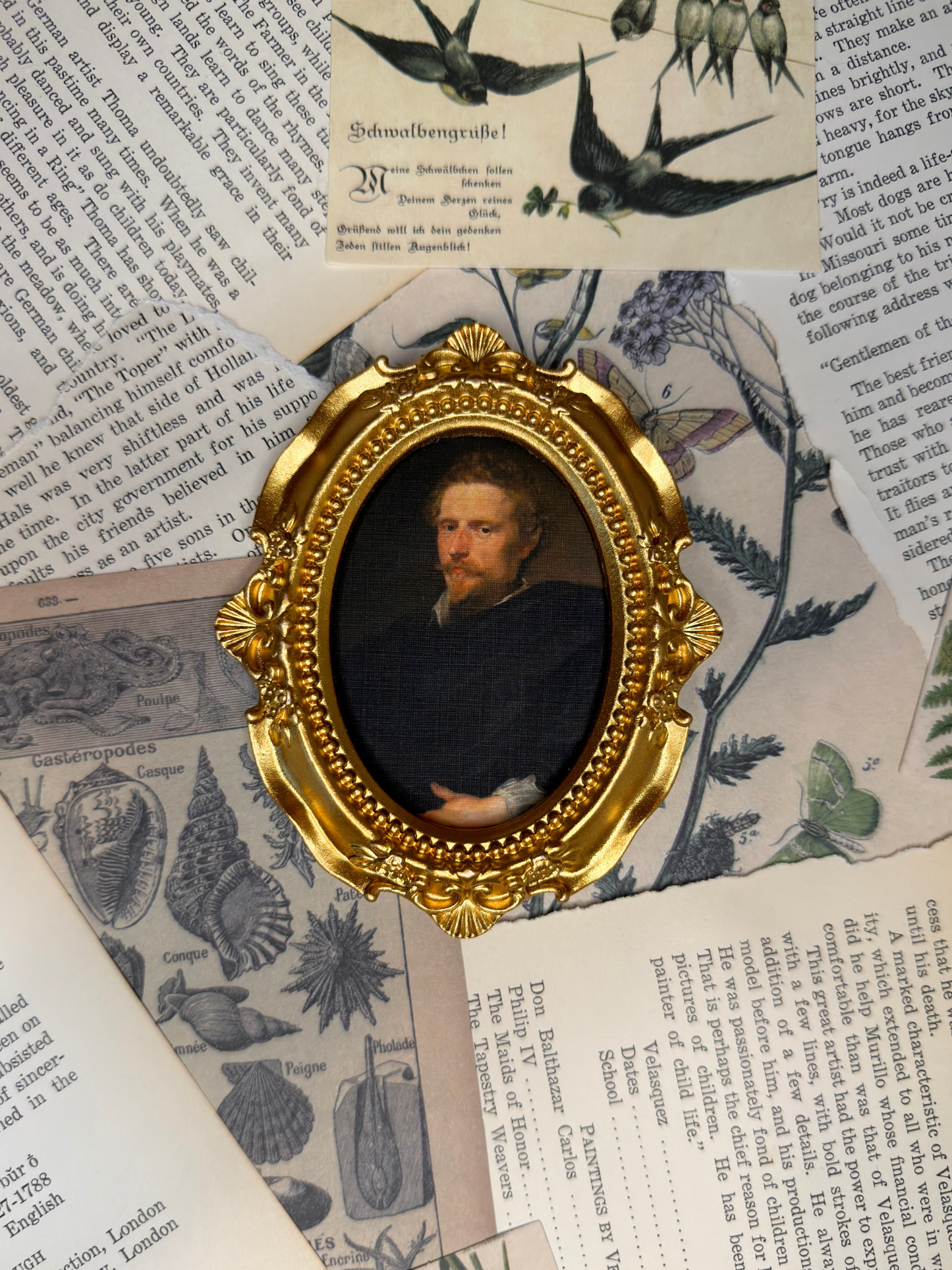 Small Portrait of a Man Magnet