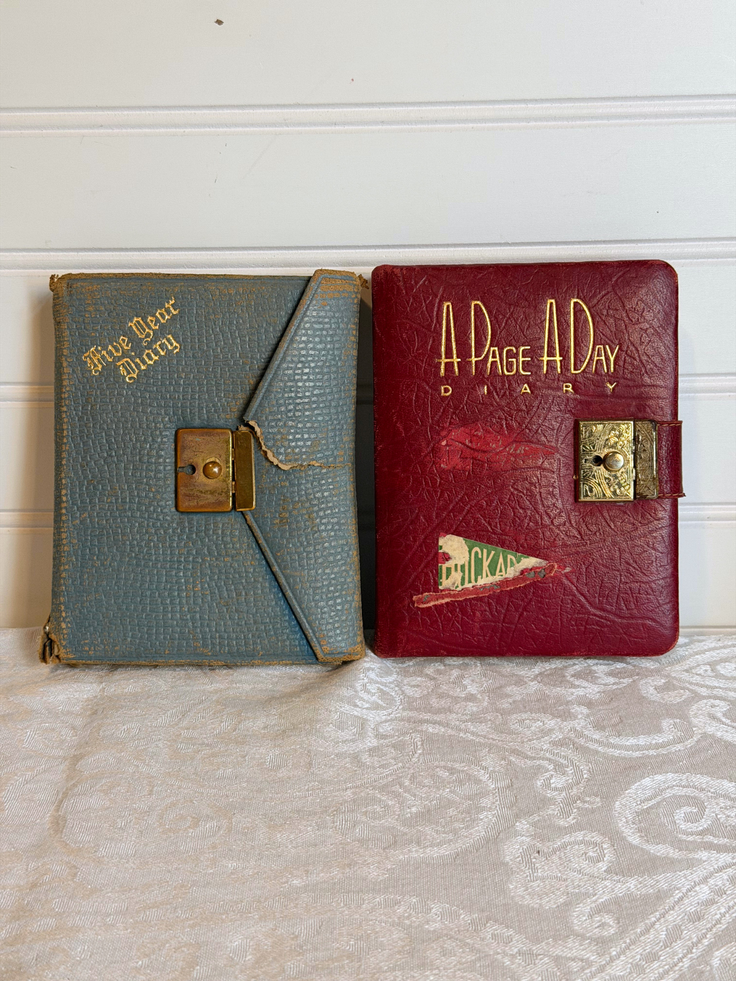 Pair of Late 1930's Diaries