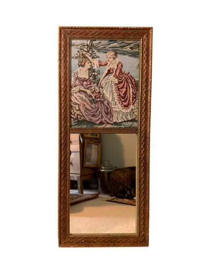 Tapestry Trumeau Mirror #2