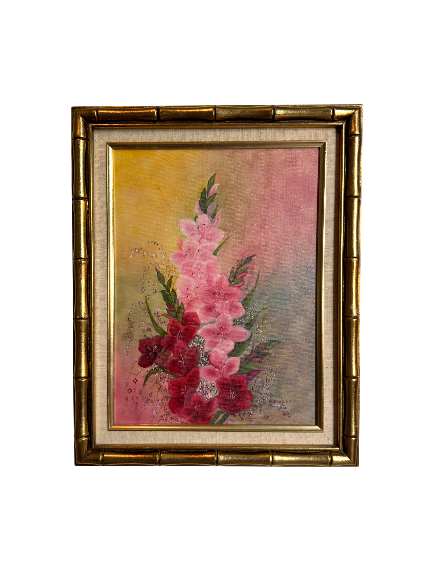 Floral Painting on Canvas