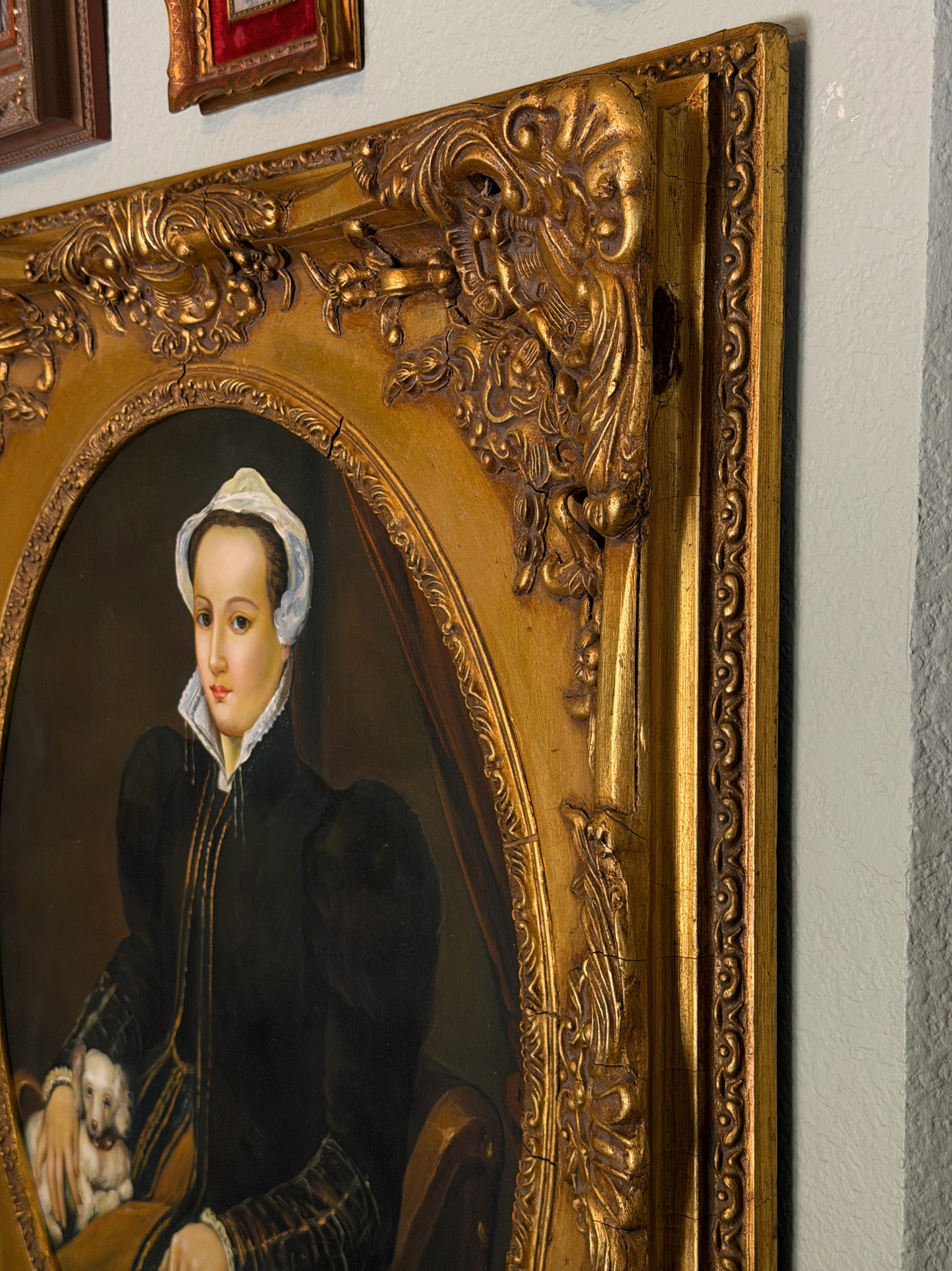 Portrait Of A Seated Lady Painting