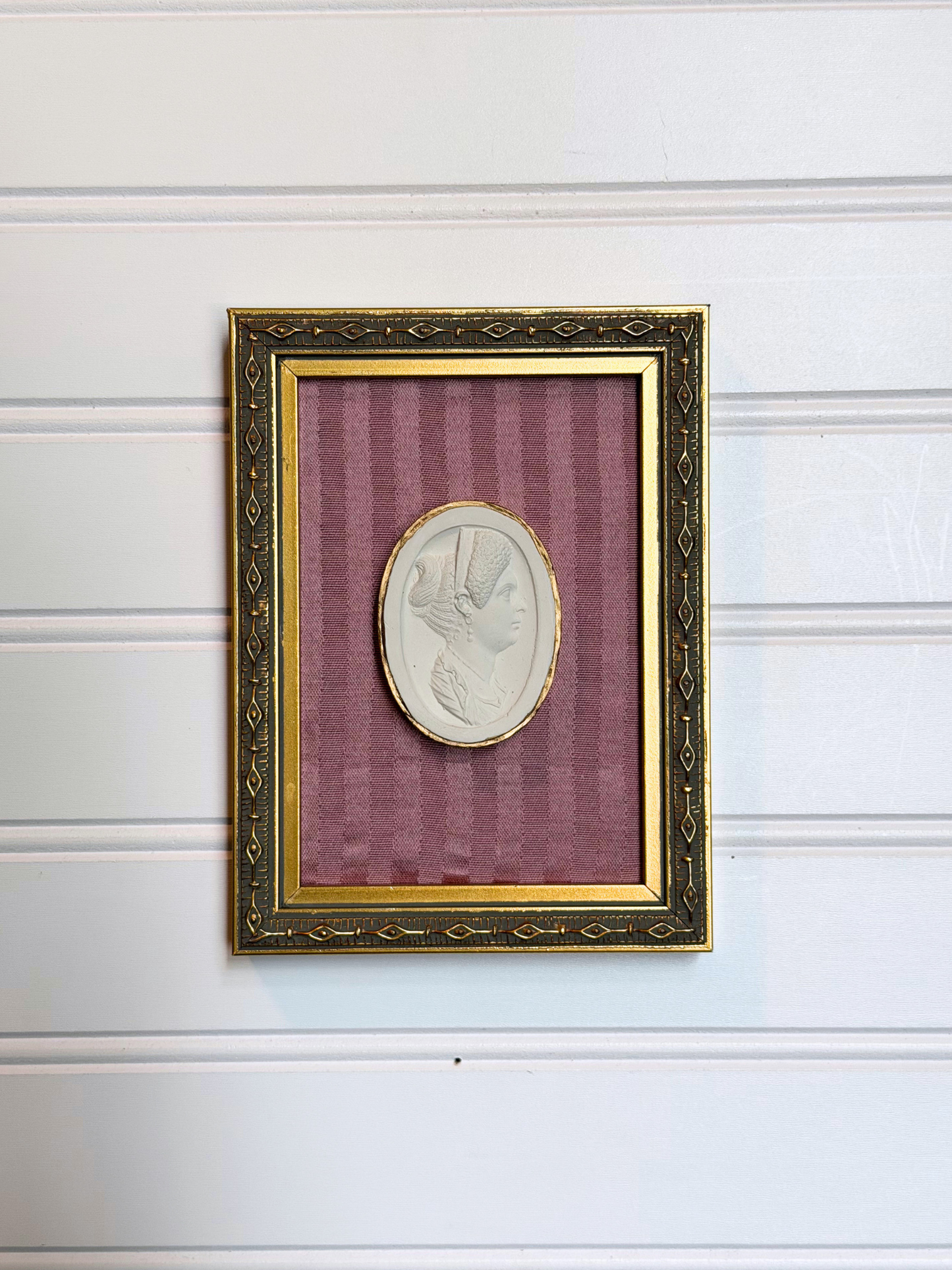 Framed Flavia Intaglio