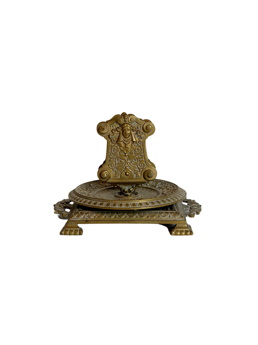 Ornate Figurative Matchbox Holder