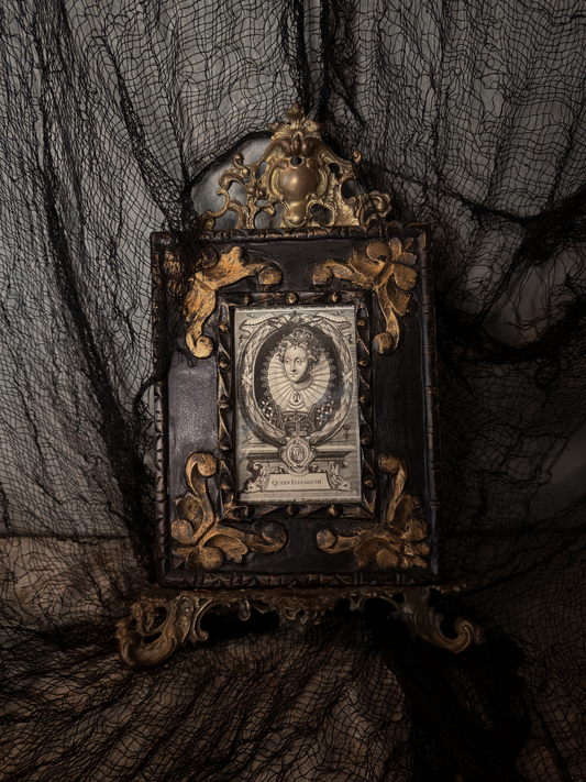 Framed Queen Elizabeth Giclee Print
