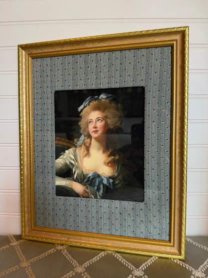 Framed Portrait of Madame Grande Print