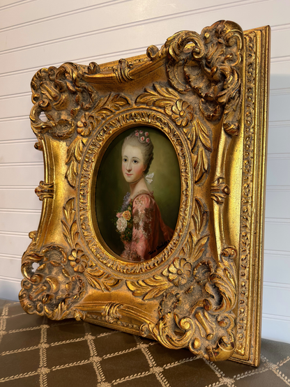 Portrait of a Lady Reproduction Painting (Reserved)