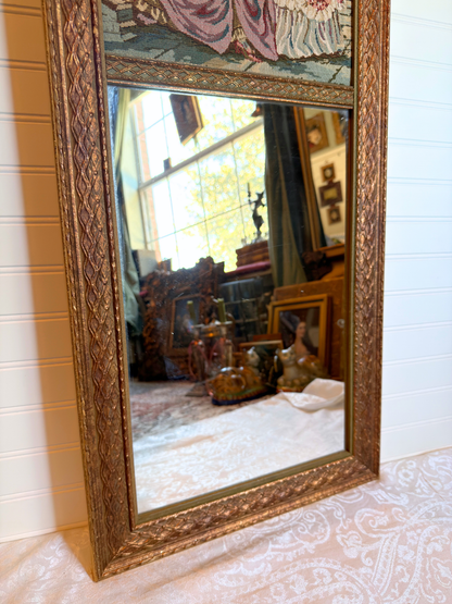 Tapestry Trumeau Mirror #2