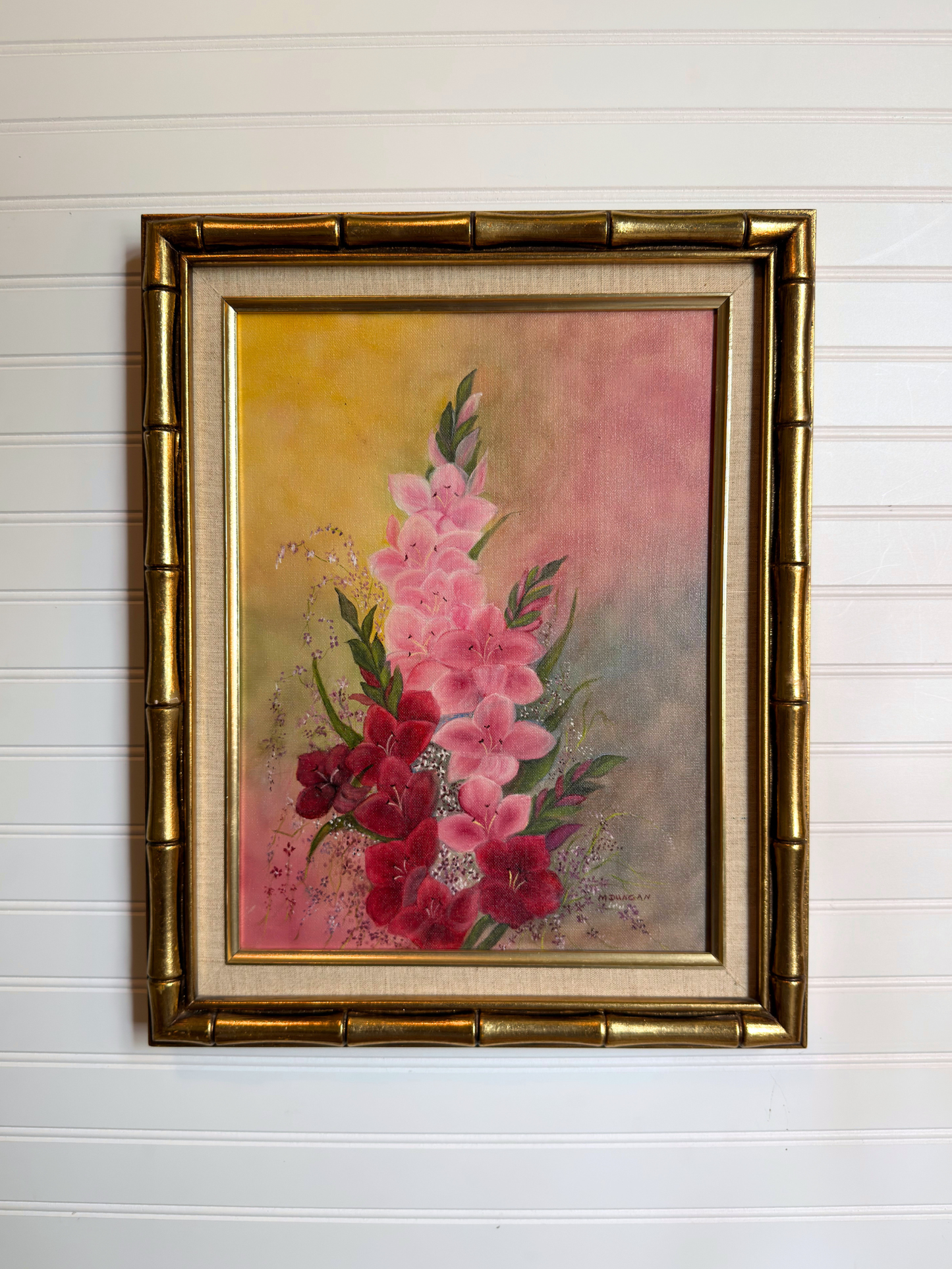 Floral Painting on Canvas