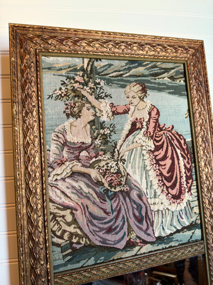 Tapestry Trumeau Mirror #2