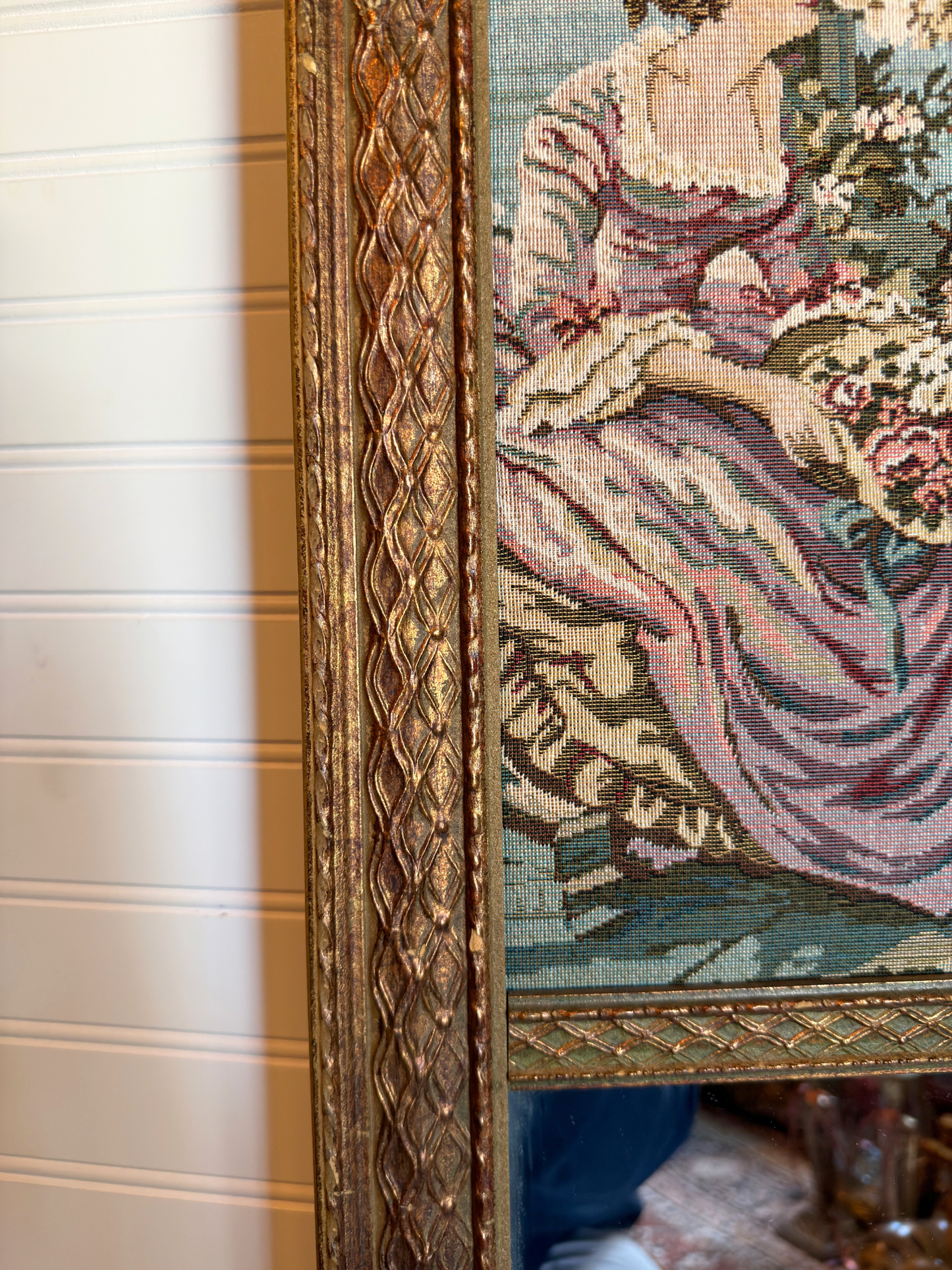 Tapestry Trumeau Mirror #2