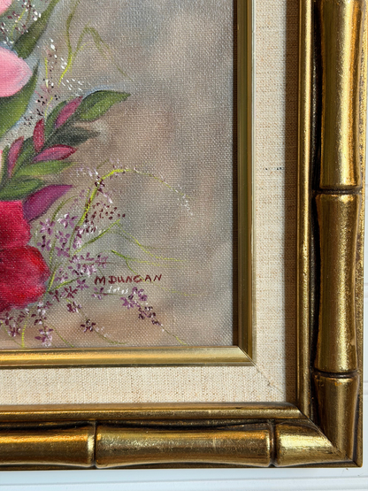 Floral Painting on Canvas