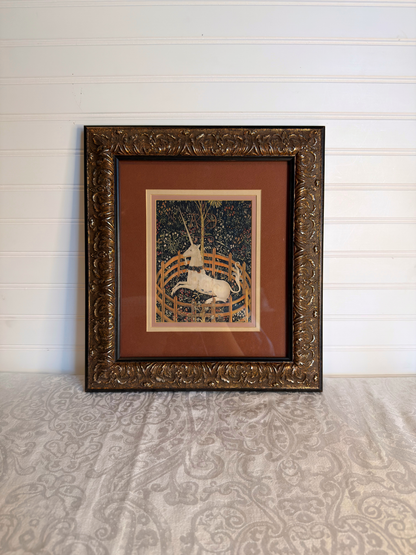 Framed Unicorn Print #1