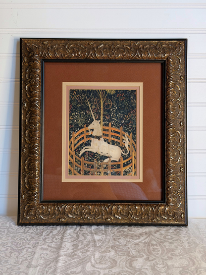 Framed Unicorn Print #1
