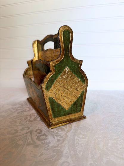 Italian Florentine Letter Holder
