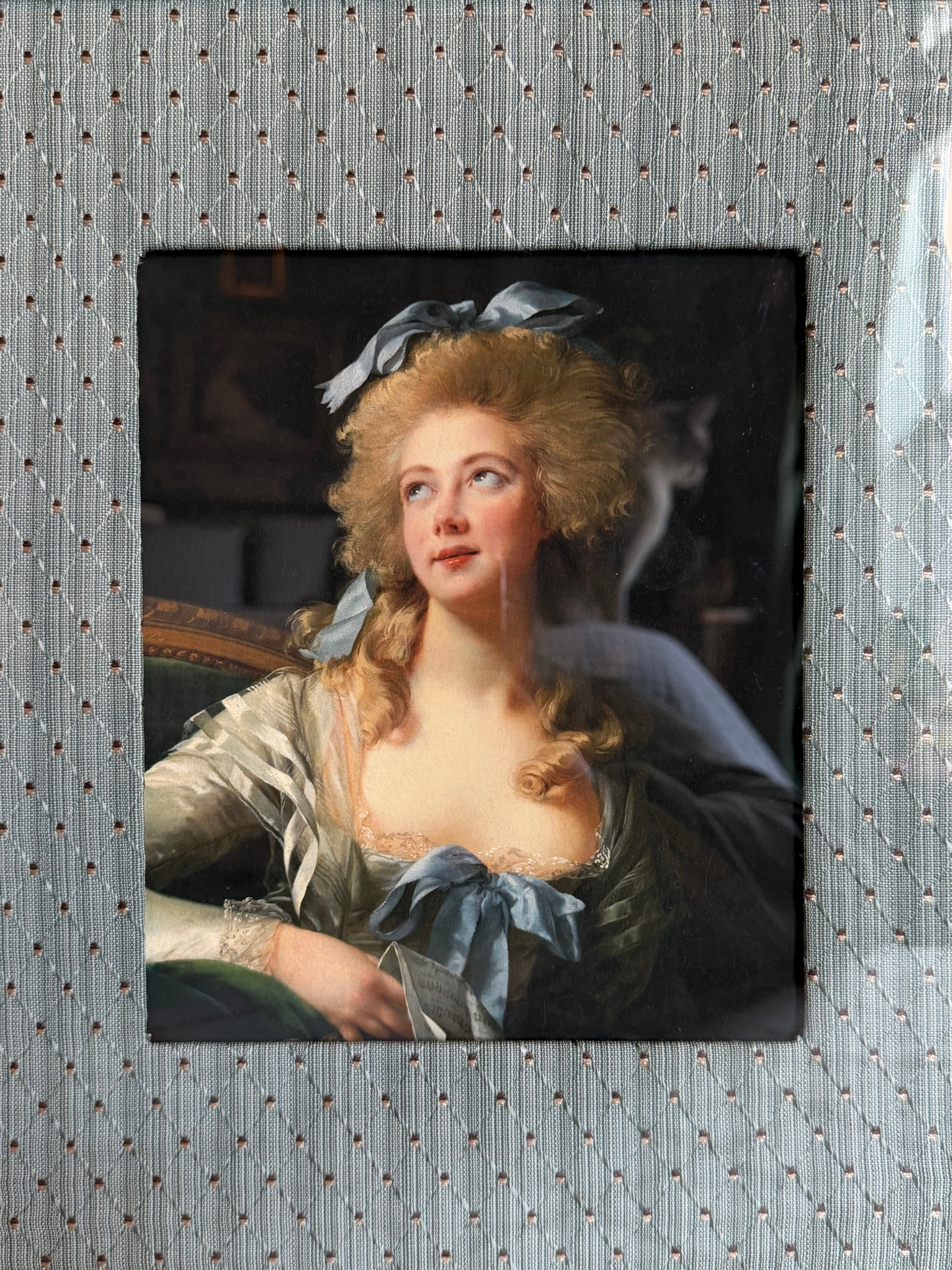 Framed Portrait of Madame Grande Print