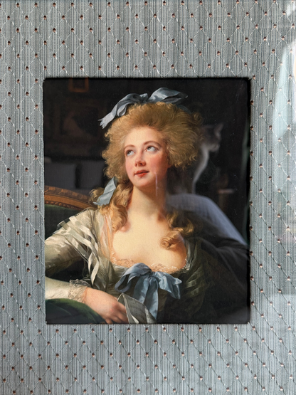 Framed Portrait of Madame Grande Print