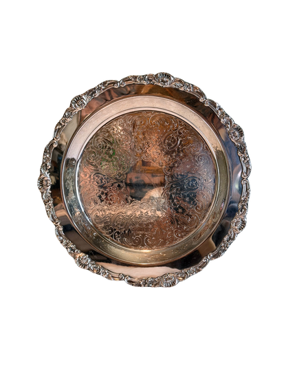 Silver Plated Serving Tray