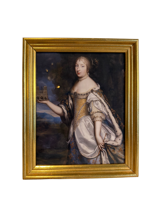 Framed Portrait of Queen Maria Theresa Print