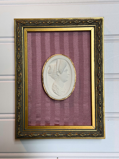 Framed Flavia Intaglio