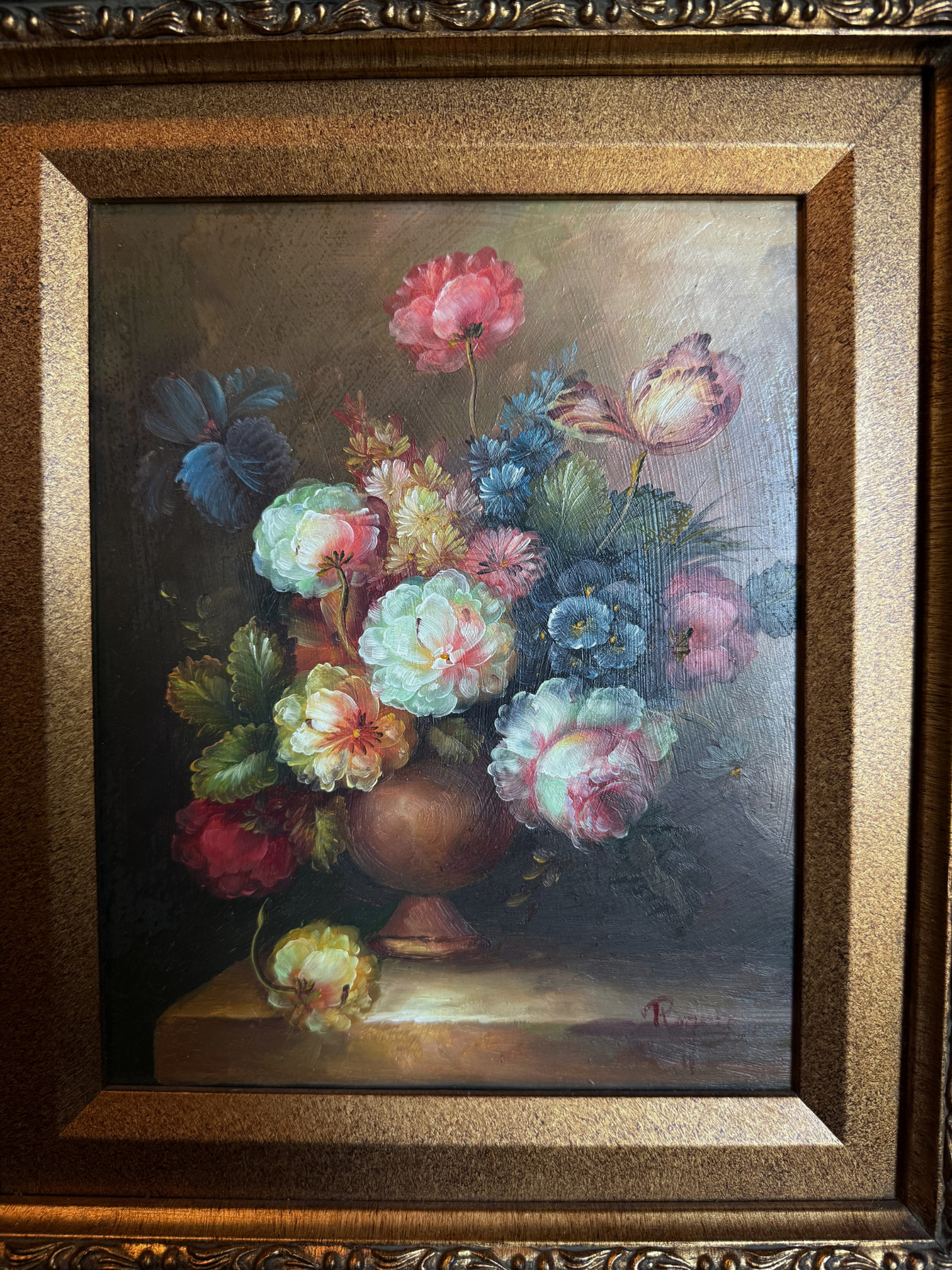 Floral Oil Painting
