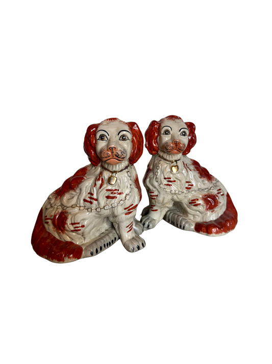 Pair of Staffordshire Dogs