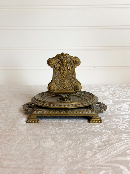 Ornate Figurative Matchbox Holder